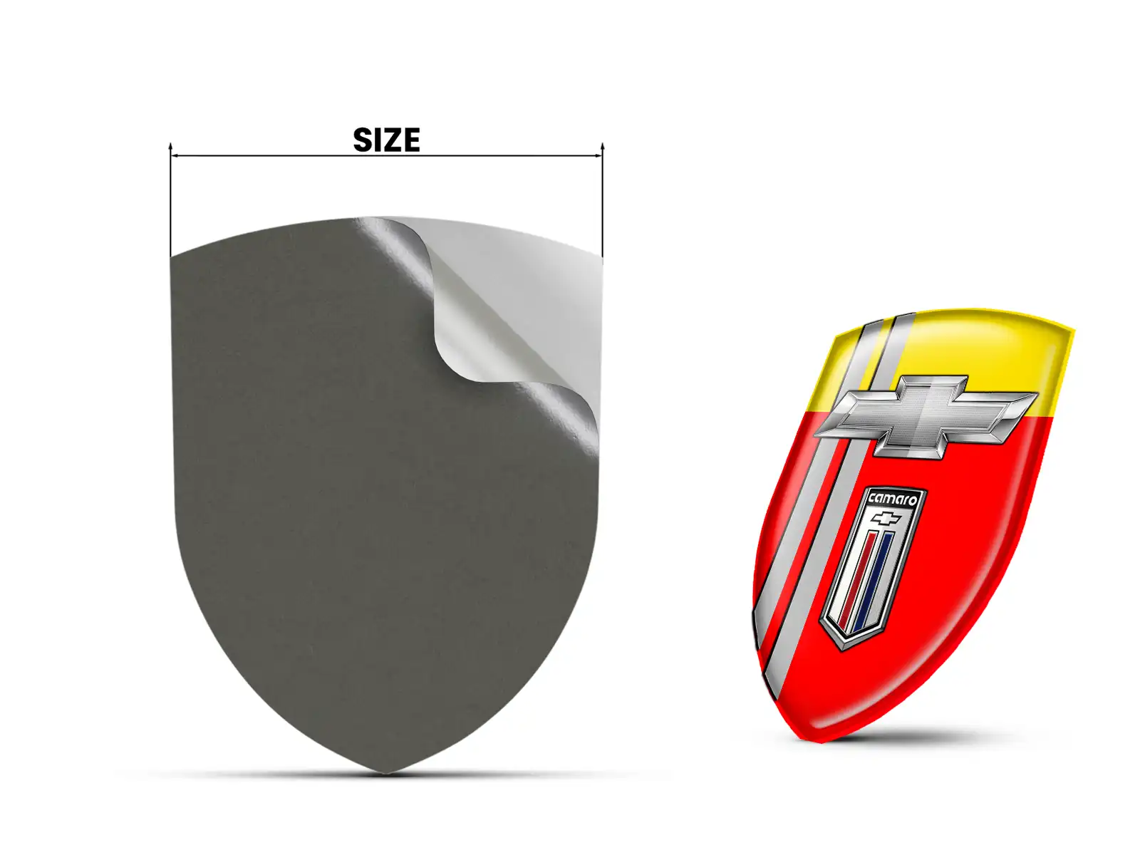 Chevrolet Etiquetas Negocio Resistentes Estilo Personalizables X